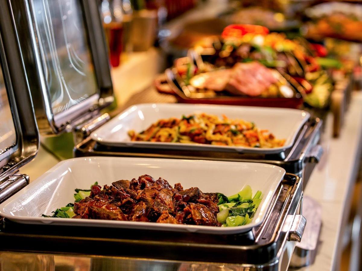 منتجع وسبا أوكيناوا ماريوت ناغُ المظهر الخارجي الصورة A chafing dish